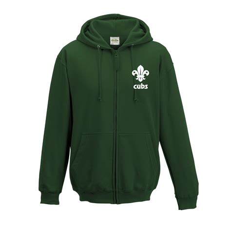 Cub Scout Zipped Hoodie – (Adult) – Apparel Shop – 1st Great Bentley