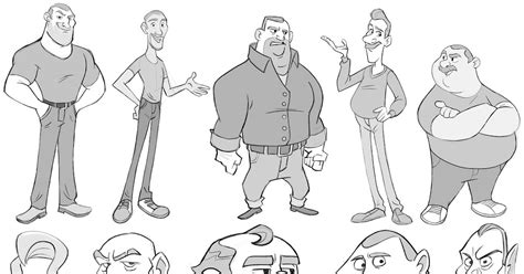 Learning drawing principles: male