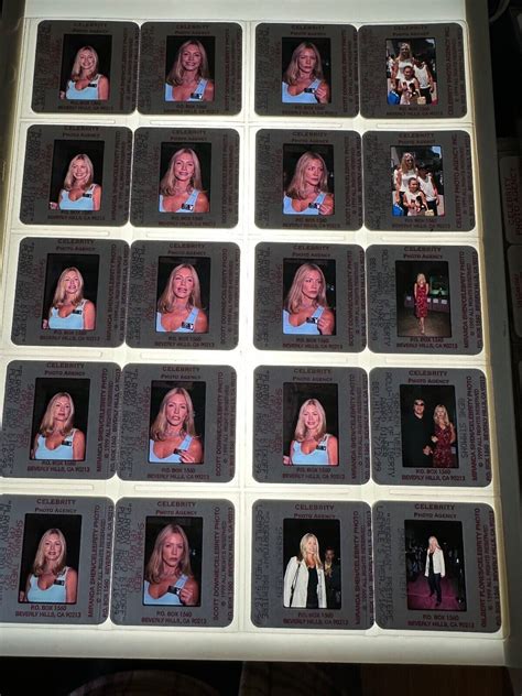 SHANNON TWEED PLAYBOY PLAYMATE ORIGINAL LOT OF 35MM SLIDE TRANSPARENCY