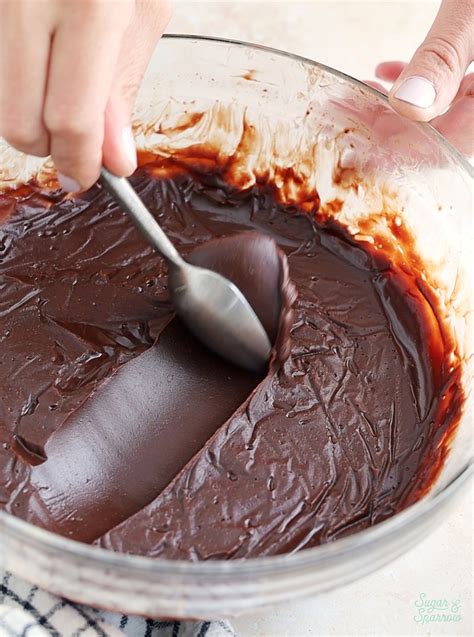 Whipped Chocolate Ganache - Sugar & Sparrow