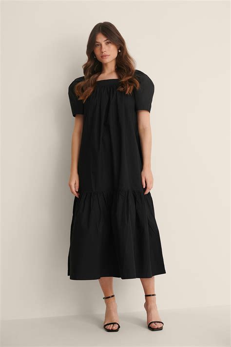 black cotton dresses