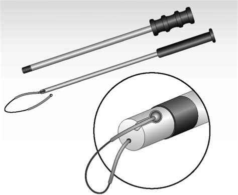 loop electrode consists   parts   mm introducer electrode