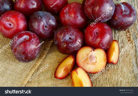 Plum Benefits Your Digestion Cardiovascular Health Stock Photo ...