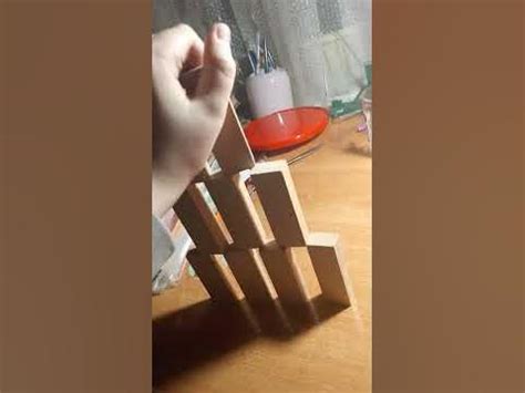 башня из кубиков - YouTube