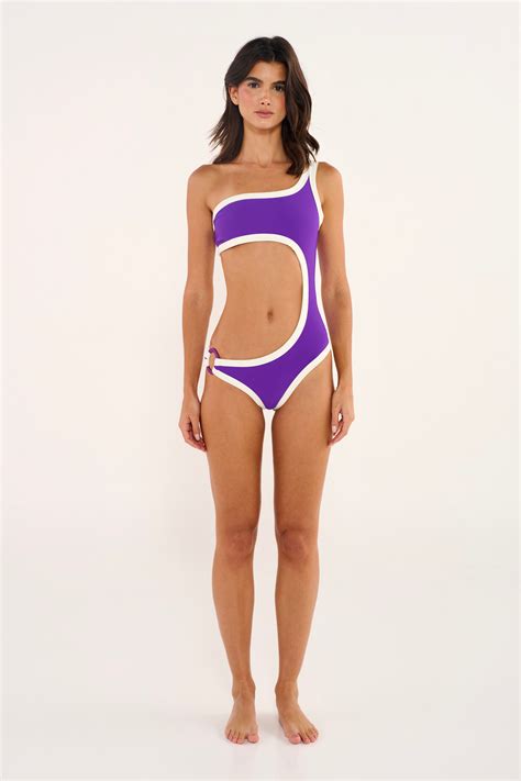 'Violet' One Piece – Saudade Swim