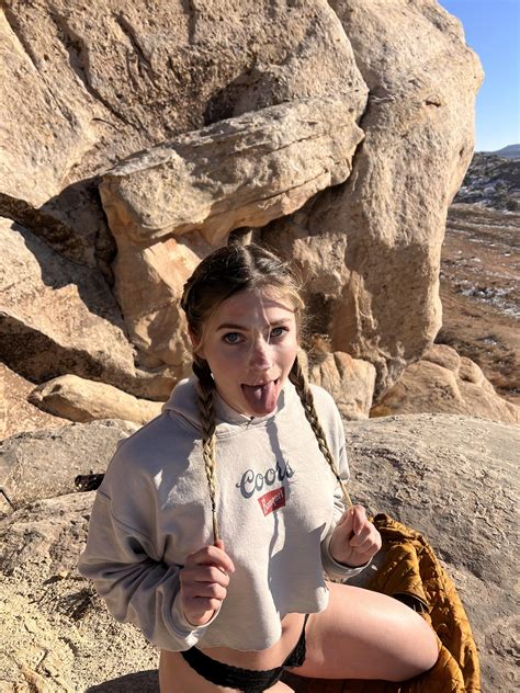 Should I keep it on my face for the hike down? : r/cumsluts