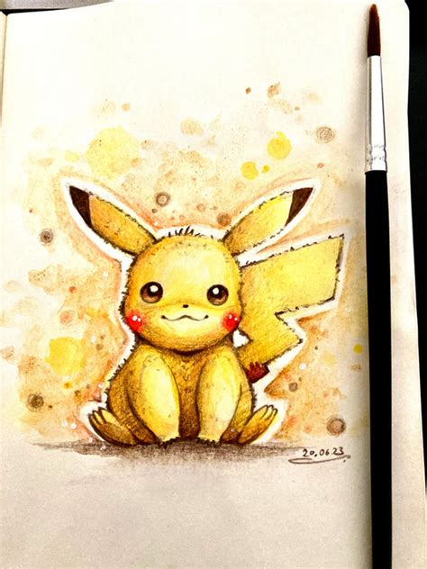 Pikachu Sketch by B-Keks on DeviantArt