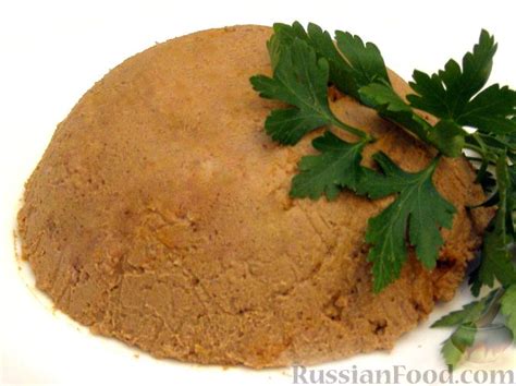 Паштет из говяжьей печени, рецепты на RussianFood.com: 71 рецепт ...