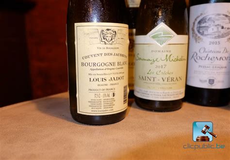 Lot de bouteilles de vin blanc - Clicpublic.be, les ventes publiques en ...