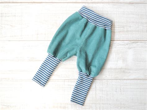 Organic toddler knickerbocker pants. Corduroy baby by kandatsu