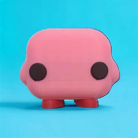 Adorable Kirby Funko Pop Replica 3D Printed, Collector's Dream, Perfect ...