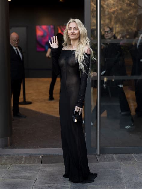 Paris Jackson Claps Back at Haters by Freeing the Nipple: NYFW Look