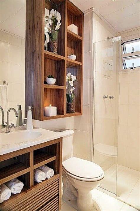 Modelos De Nicho Para Banheiro - Nicho Para Banheiro: +75 Modelos e Dica Para Decorar e Organizar - Viva ...