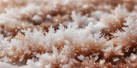 Premium AI Image | frost hoar frost the first frost