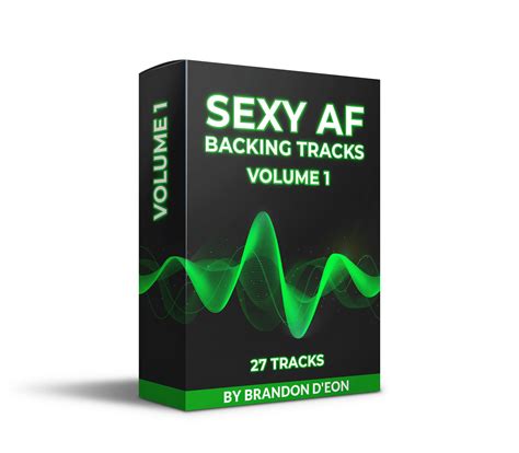Sexy AF Backing Track Pack by Brandon D'Eon