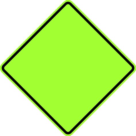 green diamond shape clipart