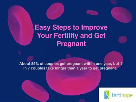 PPT - Easy Steps to Improve Your Fertility and Get Pregnant PowerPoint