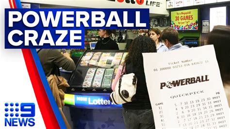 Australians prepare for tonight’s record $80 million Powerball draw | 9 News Australia - YouTube