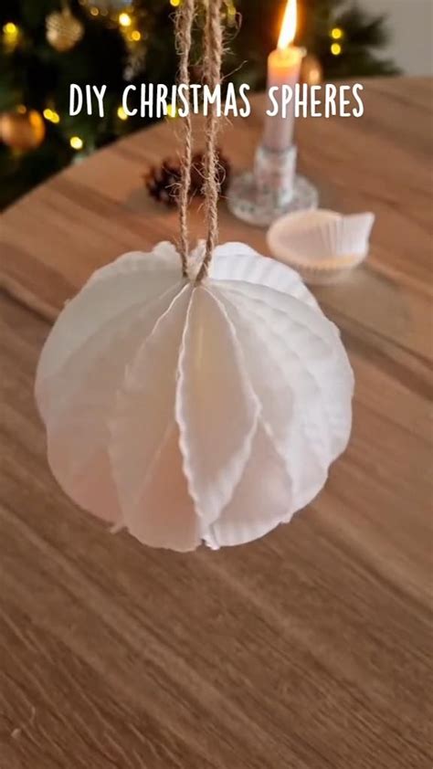 Diy christmas spheres christmas crafts – Artofit