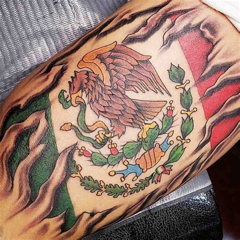 63 Mexican Flag Tattoo Ideas - Tattoo Glee