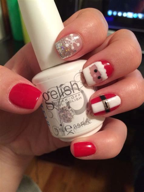 Festive Gelish Christmas Manicure and Pedicure