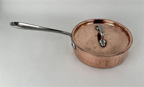 clad copper sauce pan