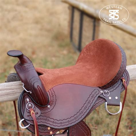 custom full quarter horse western trail saddle western trail saddles