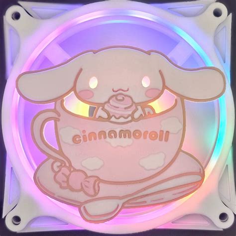 Sanrio Cinnamoroll Cafe Custom 3D Printed Artisan Gaming Computer Fan ...