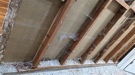 Termites destroyed structural basement wall : r/Wellthatsucks