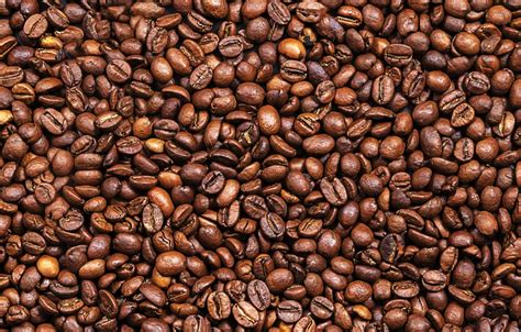 Обои фон, кофе, зерна, texture, background, beans, coffee, roasted ...