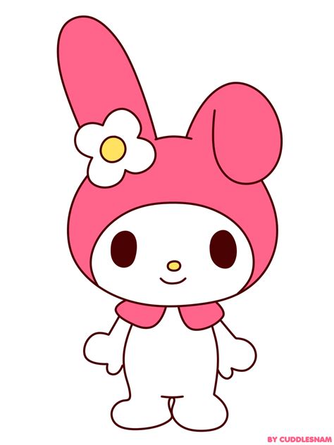 My Melody Chan PNG Vector by Cuddlesnam on DeviantArt