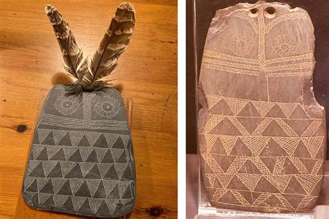 Owl-like engravings from Copper Age may have been made by children ...