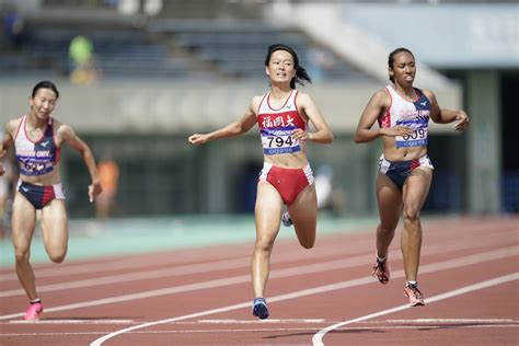 独善的スポーツ見聞録:2023ｲﾝｶﾚ陸上Day4：”ﾄﾗｯｸに舞い降りた天使”川村優佳が有終の美！