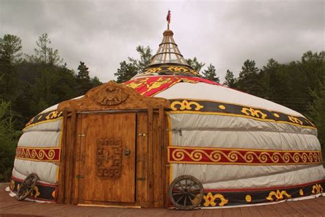 Юрта, Таинственные места, Юрты