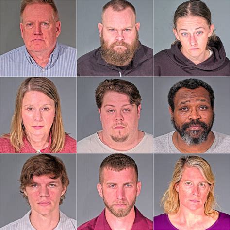 Wisconsin warden and 8 staff members charged following probes into