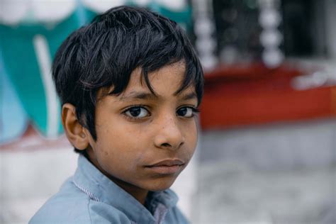Download Young Indian Boy Close-up Picture | Wallpapers.com