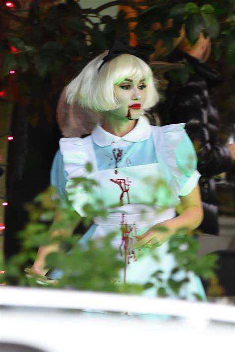 GWEN STEFANI at a Halloween Party in Los Angeles 10/31/2016 – zune2016