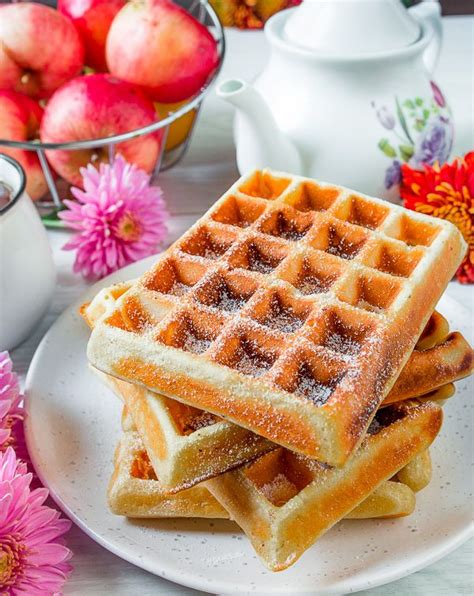 Рецепт яблочных вафель с фото пошагово на Вкусном Блоге