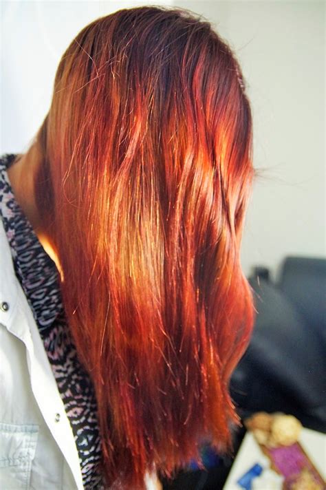 neue Haarfarbe // Garnier Olia Farbkraft durch Öl // Kaschmirrot | My ...