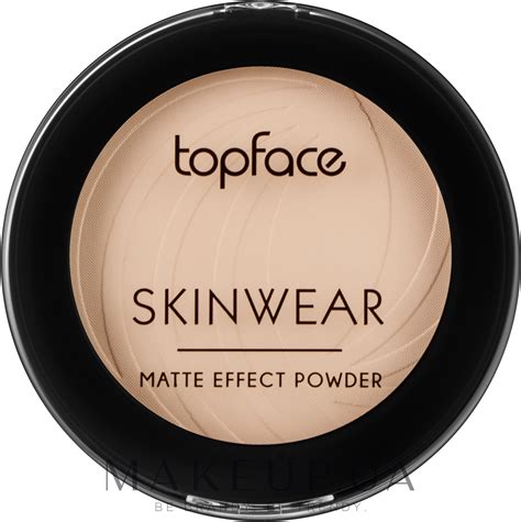 TopFace Skin Wear Matte Effect - Пудра компактная: купить по лучшей ...
