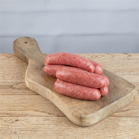 Buy 12 Aberdeen Angus Steak Sausages - 2 x 6 Sausages (500g) ) Online
