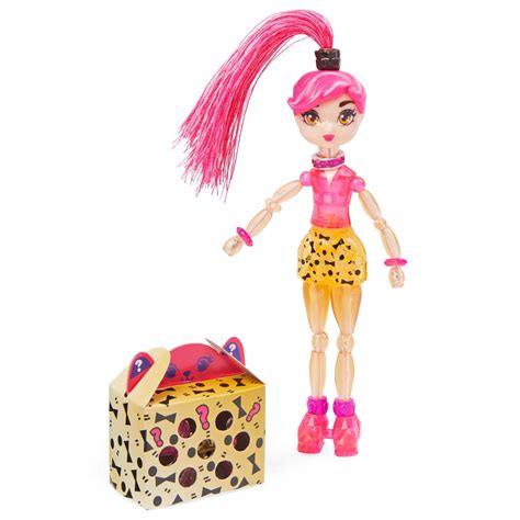 Twisty Girlz, Series 2, Queen Gleam Transforming Doll to Collectible