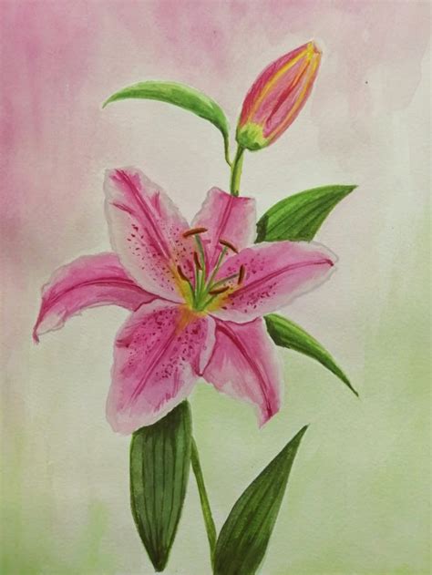 Пин от пользователя A Dora Klemme на доске Watercolor flowers | Цветы ...