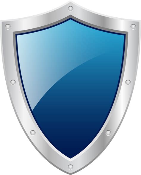 Protection metallic shield clipart design illustration 9354912 PNG 