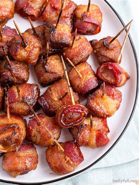 Bacon Wrapped Water Chestnuts - Belly Full