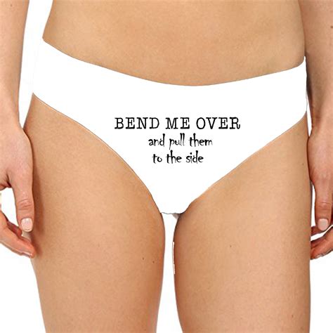 Bend Me Over and Pull Them to the Side Panties Sexy Gift Funny - Etsy UK