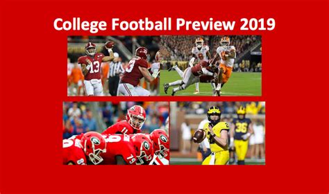College Football Preview 2019 - FBS Analysis & Betting Preview Links