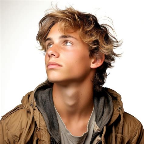 Premium AI Image | Contemplative 15YearOld New Zealand Boy