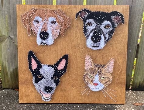 Animal String Art Designs
