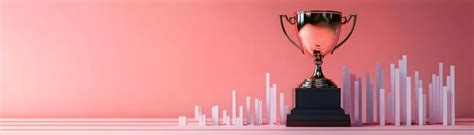 border frame  trophy  graph  achievement concept   border